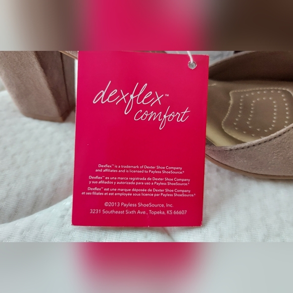 dexflex comfort joan shoes beige dress shoes - Picture 9 of 9